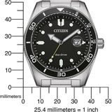 Klassiek Horloge - Zwart - Roestvrijstaal - Waterdicht tot 10 Bar