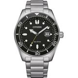 Klassiek Horloge - Zwart - Roestvrijstaal - Waterdicht tot 10 Bar