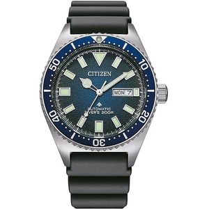 Citizen Automatic Watch NY0129-07LE, zwart, modern, zwart., Modern
