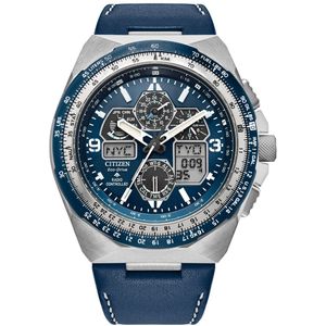 Citizen Watch JY8148-08L, blauw, riem, Blauw, Riem