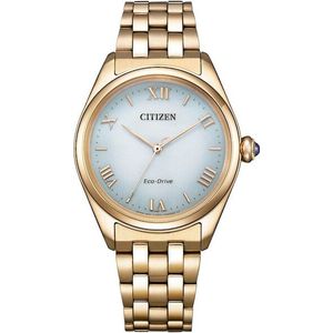 Citizen Solaruhr, Armbanduhr, Damenuhr, Edelstahlarmband, analog