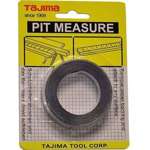 Tajima Rolmaat | lengte 5 m bandbreedte 13 mm | zelfklevend | 1 stuk - PIT 50 - PIT 50