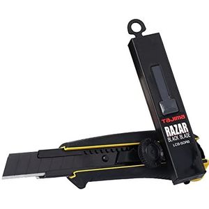 Tajima DC561 Driver cuttermes/cutter set met 13 superscherpe Razar Black messen, 18 mm, DIAL LOCK - DC561RB13
