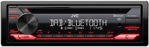 JVC KD-DB622BT autoradio Zwart 200 W Bluetooth