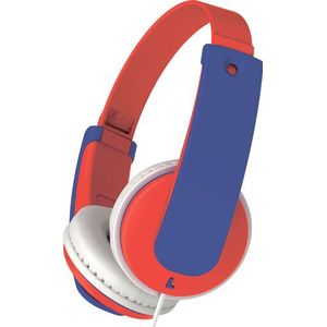 JVC HA-KD7 - Kinderkoptelefoon - Rood - Volumebegrenzing tot 85 dB