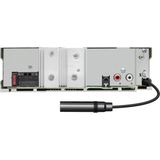 JVC KD-X282DBT USB-Autoradio mit DAB+ & Bluetooth Freisprecheinrichtung (USB, AUX-In, 1 x Pre-Out 2,5V, Soundprozessor, 4x50 W, rote Tastenbeleuchtung)