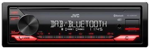 JVC - KD-X282DBT - Digitale Media-Ontvanger - DAB+ - Bluetooth - 13-Bands EQ