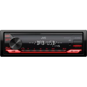 JVC KD-X182DB Autoradio - Rood