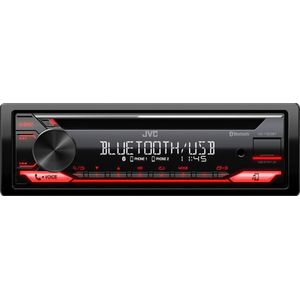 JVC KD-T822BT - Bluetooth Autoradio - Rood