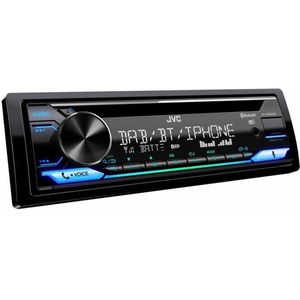 JVC KD-DB922BT Autoradio - inclusief DAB+ antenne - Multicolor