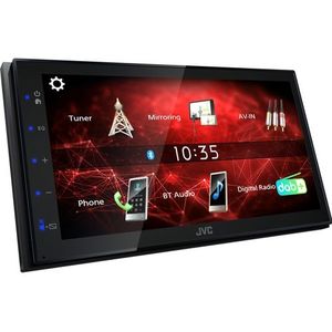 JVC - KW-M27DBT - Digitale Media Receiver - Zwart - 6,8-inch Touchscreen - Bluetooth