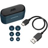 JVC HA-A9T-A Oordopjes Blauw - Draadloze In-Ear Hoofdtelefoon