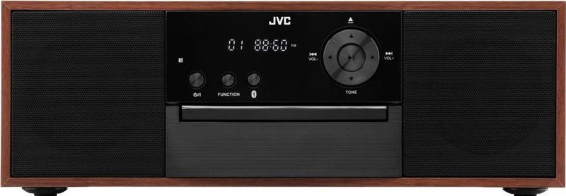 JVC RD-E761 - Radio - Zwart - Brons
