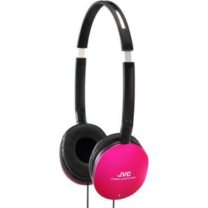 JVC HA-S155-P-E stereo koptelefoon voor mobiele telefoon (108 dB, 200 mW) roze