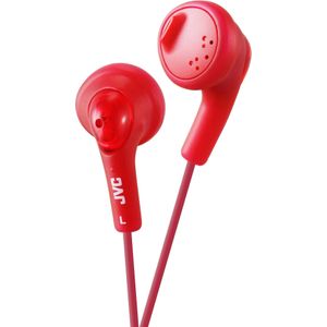JVC HA-F160-R-E Hoofdtelefoons Bedraad Muziek Rood