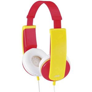 JVC HA-KD5 Hoofdtelefoons Bedraad Hoofdband Muziek Rood, Geel