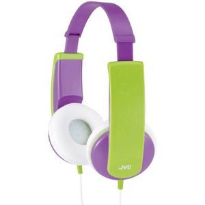 JVC HA-KD5 On-ear Kids Koptelefoon - Paars/Groen