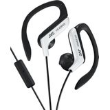 JVC HA-eBR25 Hoofdtelefoon met afstandsbediening en microfoon, wit