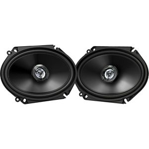 JVC CS-DR6820 - 2-Way Coaxial - Zwart - 300W Peak/45W RMS