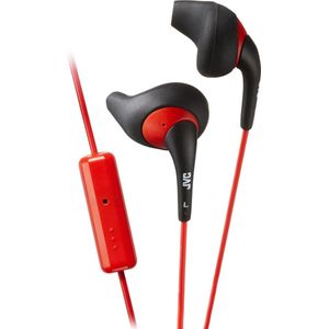 JVC In Ear Hoofdtelefoon Zwart/Rood - HA-ENR15-BRE