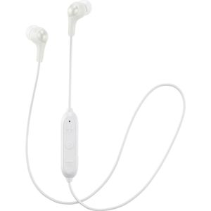 JVC HA-FX9BT Headset Draadloos In-ear Oproepen/muziek Micro-USB Bluetooth Wit