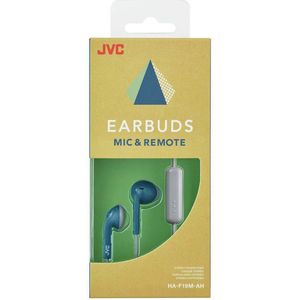JVC - HA-F19M - Koptelefoon - Blauw - Bedraad - 1,0 m Kabel