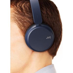 JVC - HA-S35BT - Koptelefoon - Blauw - Draadloos - 17 uur batterijduur
