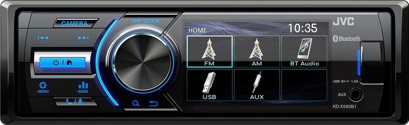 Jvc Kd-x561dbt Autoradio - Zwart - Digitale Radio-ontvanger DAB+