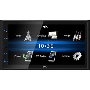 JVC KW-M25BT Zwart 200 W Bluetooth