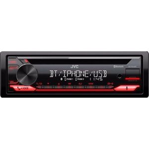 JVC KD-T812BT 1DIN CD-Receiver met Bluetooth - Variabele kleur