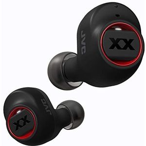 JVC HA-XC50T Draadloze Bluetooth 5.0 hoofdtelefoon IP55 waterdicht tot 14 uur speeltijd, zwart