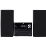 JVC UX-C25DAB - Micro HiFi-System mit CD, USB, Bluetooth, DAB+, UKW-RDS, Line-In und IR-Fernbedienung, Schwarz