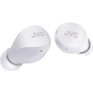 JVC Gumy Mini True Wireless Earbuds [Exclusive Edition voor Amazon], klein, licht, 3 geluidsmodi, waterbestendigheid (IPX4), lange batterijduur, Bluetooth 5.1, HA-Z66T-W (wit) HA-Z66T-W-E