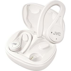 JVC - HA-EC25T - Draadloze Sportoordopjes - Wit - IPX5 Waterdicht