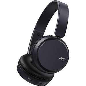 JVC HA-Z37W-A Draadloze Bluetooth On Ear Hoofdtelefoon, 35 uur draadloze luistertijd, Zachte oorkussens voor een veilige en comfortabele pasvorm, Bass Boost-functie voor dynamisch basgeluid (aan/uit)