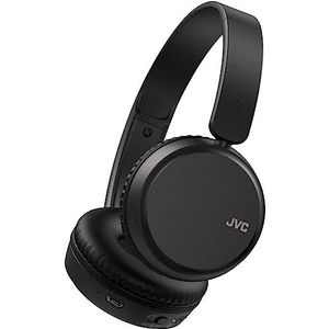 JVC HA-Z37W-B Draadloze Bluetooth On Ear Hoofdtelefoon, 35 uur luistertijd (zwart)