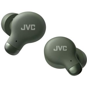 JVC HA-Z250T-G ruisonderdrukkende Bluetooth draadloze oordopjes met geheugenschuim, comfortabele pasvorm, geluid, lage latentiemodus, 28 uur batterijduur, gebruik met één oor (groen)