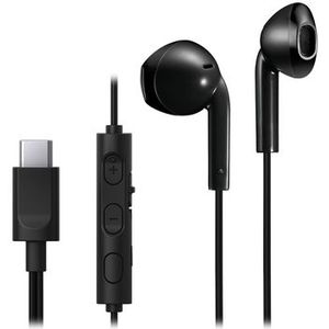 JVC - HA-FR17UC - In-Ear Headset - Zwart - USB-C™ Oordopjes met DAC