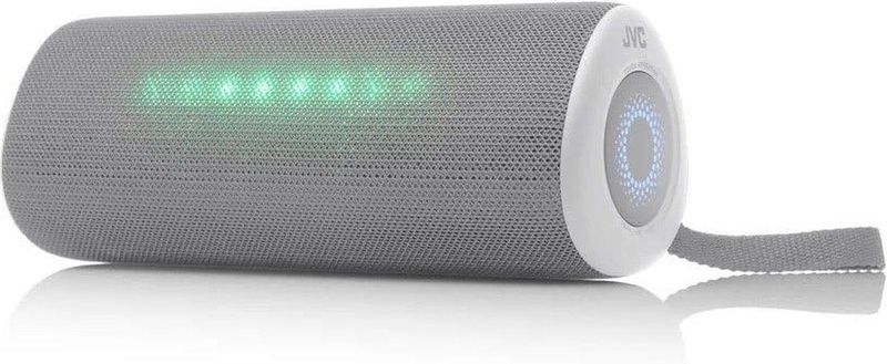 JVC - XS-E423G - Bluetooth Luidspreker - Grijs - Oplaadbare Batterij - 14 Uur Accuduur