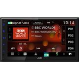 JVC - KW-M695DBW - Digitale Media Receiver - Wit - 6,8-inch Touchscreen