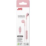 JVC - HA-FR17UC - In-Ear Headset - Roze - USB-C - Neodymium Driver
