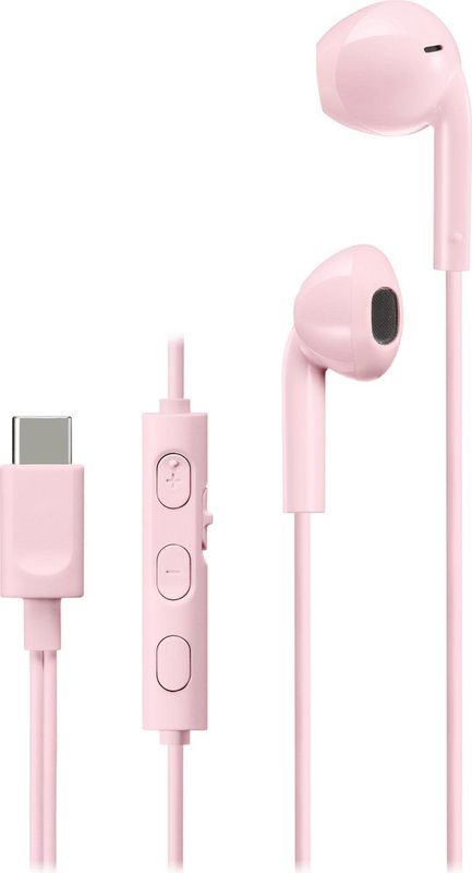 JVC - HA-FR17UC - In-Ear Headset - Roze - USB-C - Neodymium Driver