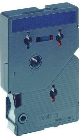 Brother Schriftbandkassette 12mm TC-501 blau/schwarz