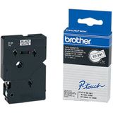 Brother TC-291 labelprinter-tape Zwart op wit
