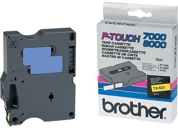 Brother TX-621 labelprinter-tape