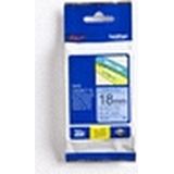 Brother - TZe-541 - Tape - Zwart op Blauw - 18 mm - 8 Meter