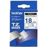 Brother - TZe-243 - Tape - Blauw op Wit - 18 mm - 8 Meter