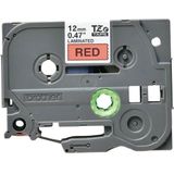 Labeltape Brother P-touch TZE-431 12mm zwart op rood | 1 stuk
