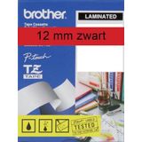 Labeltape Brother P-touch TZE-431 12mm zwart op rood | 1 stuk