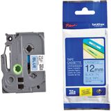 Labeltape brother tze-531 12mmx8m blauw/zwart | 1 stuk